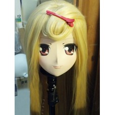 (KM269)Female/Girl Resin 3/4 Head Japanese Cartoon Cosplay Crossdress Kigurumi Mask 